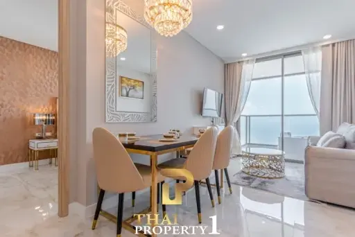 Sea View 1 Bedroom Condo For Sale in Jomtien - Copacabana Jomtien Beach