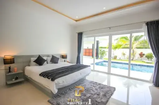 Delightful Modern Luxury 3 Bedroom Pool Villa - Hua Hin Soi 88