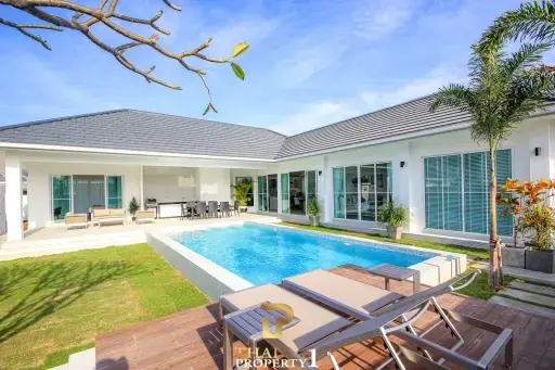 New Elegant 3 Bedroom Pool Villa - EEden Luxe Hua Hin