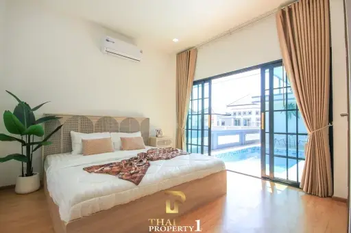 New Modern Central 3 Bedroom Pool Villa - Hua Hin Soi 102