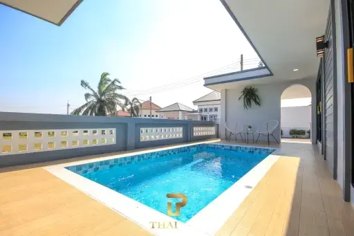 New Modern Central 3 Bedroom Pool Villa - Hua Hin Soi 102