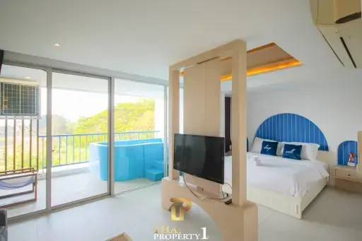 Costa Village Bangsaray 1-Bedroom Condo with Private Jacuzzi for Sale in Bangsaray Pattaya