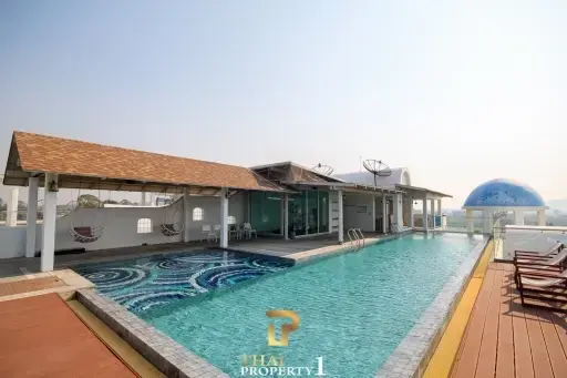 Costa Village Bangsaray 1-Bedroom Condo with Private Jacuzzi for Sale in Bangsaray Pattaya