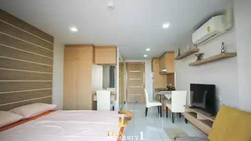 1.99 M THB Studio Condo for Sale in Whale Marina Condominium - Na Jomtien Pattaya