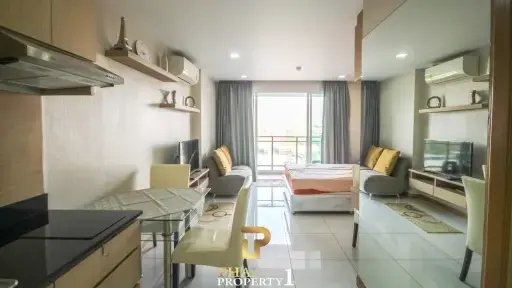 1.99 M THB Studio Condo for Sale in Whale Marina Condominium - Na Jomtien Pattaya