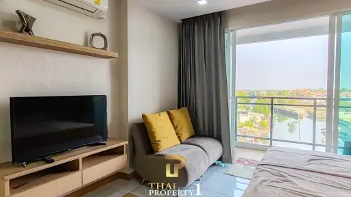 1.99 M THB Studio Condo for Sale in Whale Marina Condominium - Na Jomtien Pattaya