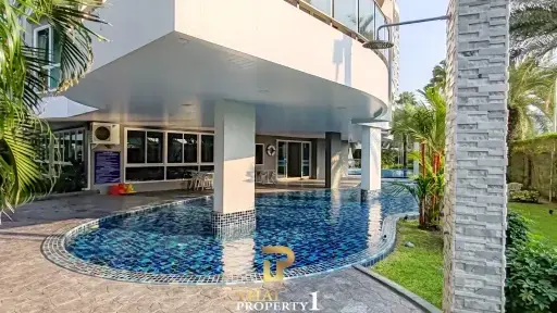 1.99 M THB Studio Condo for Sale in Whale Marina Condominium - Na Jomtien Pattaya