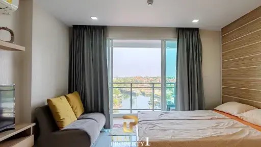 1.99 M THB Studio Condo for Sale in Whale Marina Condominium - Na Jomtien Pattaya