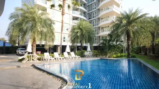 1.99 M THB Studio Condo for Sale in Whale Marina Condominium - Na Jomtien Pattaya