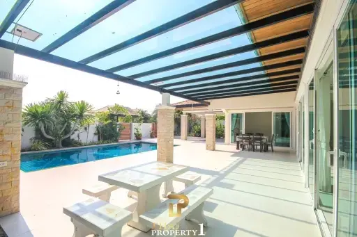 Lovely L-Shaped Pool Villa In Well Managed Project - Hin Lek Fai Hua Hin