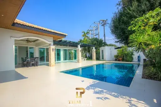 Lovely L-Shaped Pool Villa In Well Managed Project - Hin Lek Fai Hua Hin