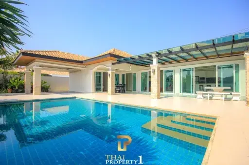 Lovely L-Shaped Pool Villa In Well Managed Project - Hin Lek Fai Hua Hin