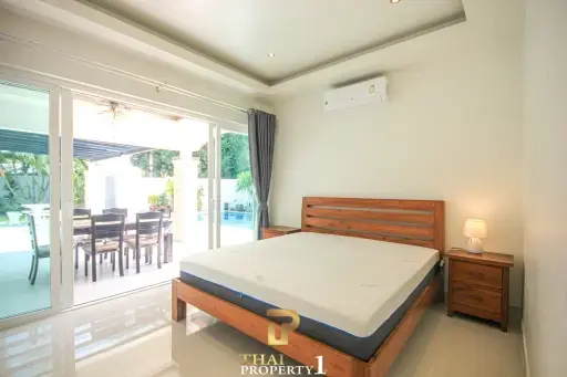 Lovely L-Shaped Pool Villa In Well Managed Project - Hin Lek Fai Hua Hin