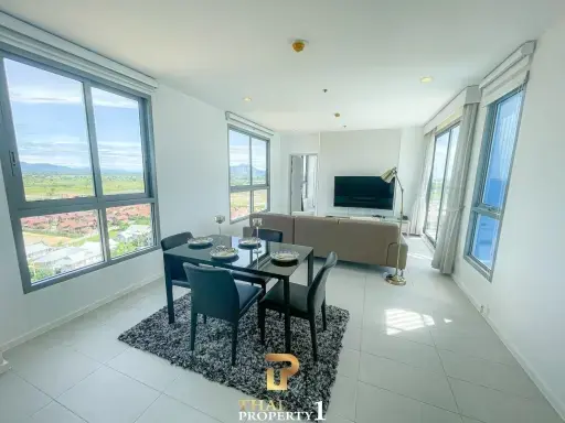 Stunning Sea &amp; Mountain View 2 Bed Beach Condo - Cha Am