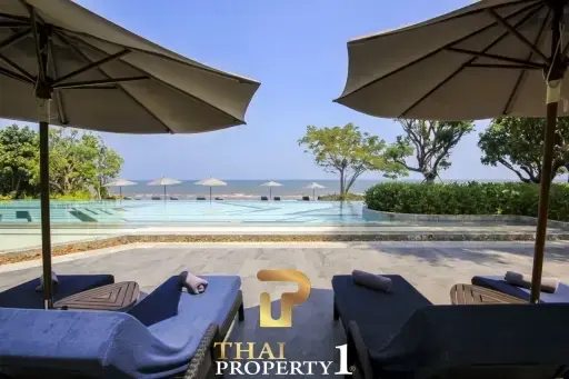 Stunning Sea &amp; Mountain View 2 Bed Beach Condo - Cha Am