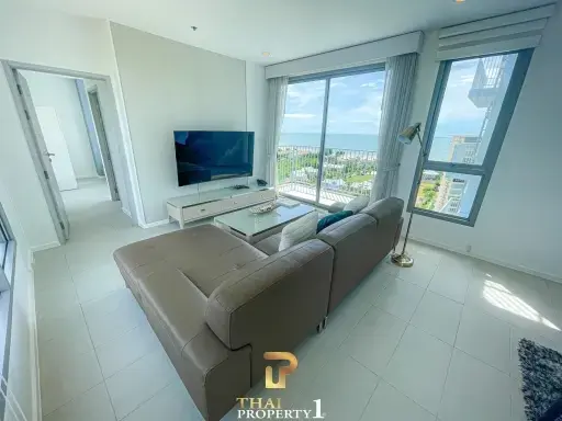 Stunning Sea &amp; Mountain View 2 Bed Beach Condo - Cha Am