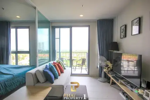 Sea View One Bed Unit For Sale At Blu Condo Cha Am