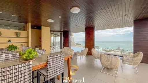 Sea View One Bedroom Condo - Baan Thew Talay Aquamarine Cha Am