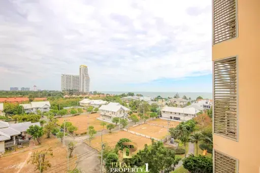 Sea View One Bedroom Condo - Baan Thew Talay Aquamarine Cha Am