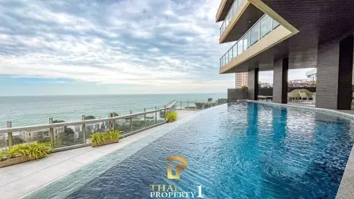 Sea View One Bedroom Condo - Baan Thew Talay Aquamarine Cha Am