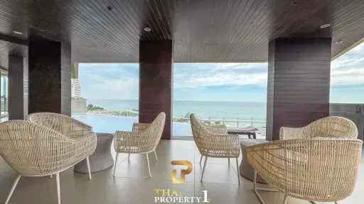 Sea View One Bedroom Condo - Baan Thew Talay Aquamarine Cha Am