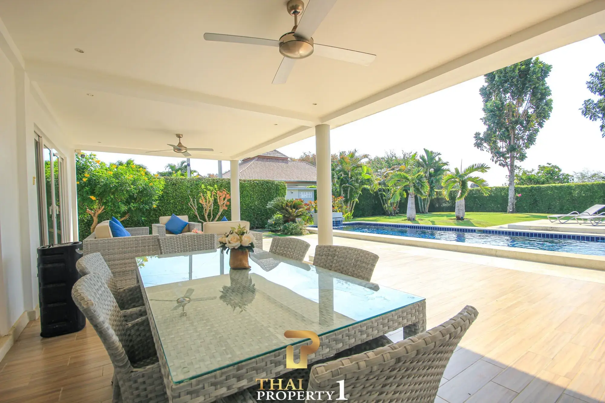 Stunning Single-Floor Pool Villa with Mountain Views - Mali Prestige Hua Hin Soi 112