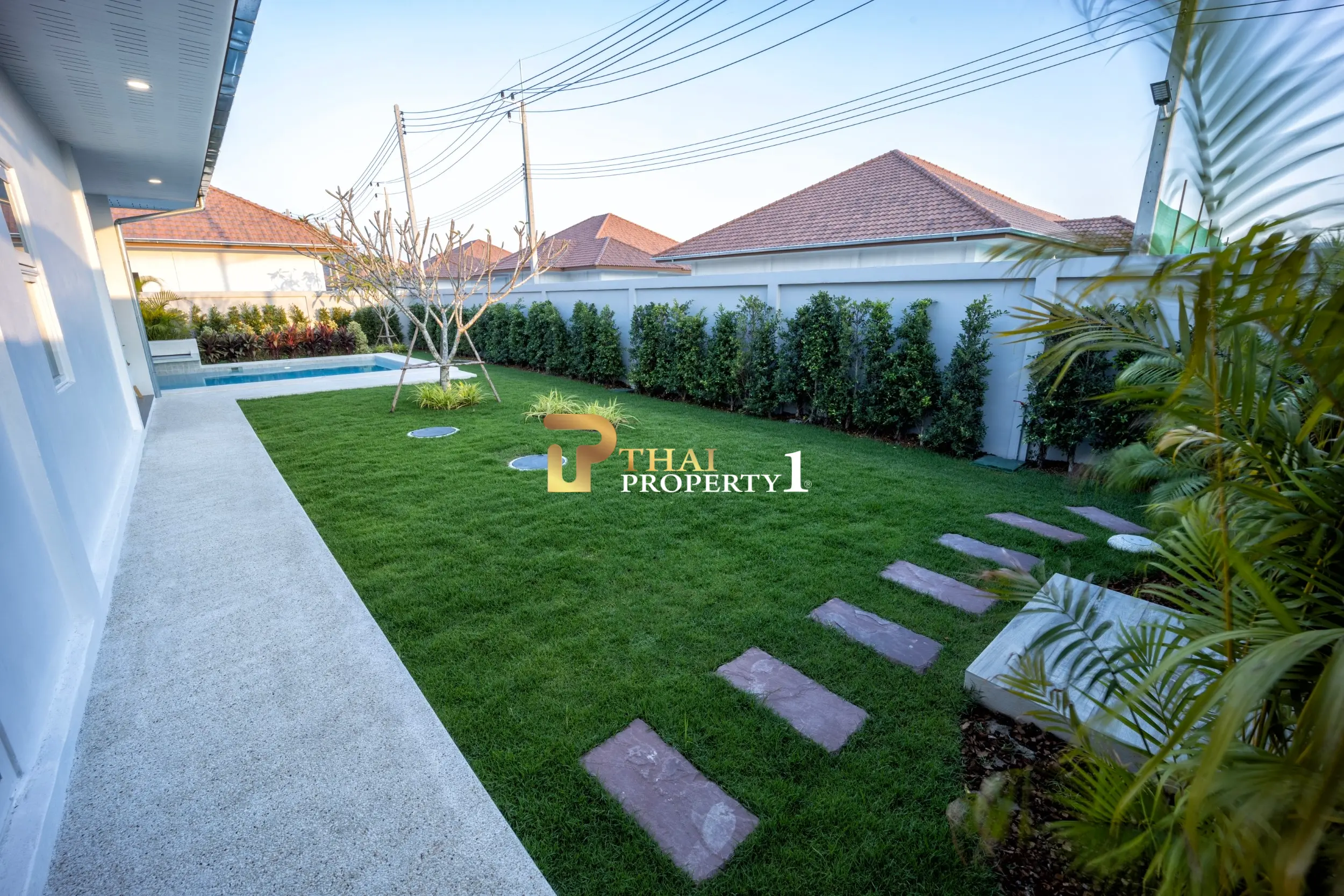 Mali Bua - Spacious Single-Story Villa with Private Pool in Quiet Hua Hin Neighborhood