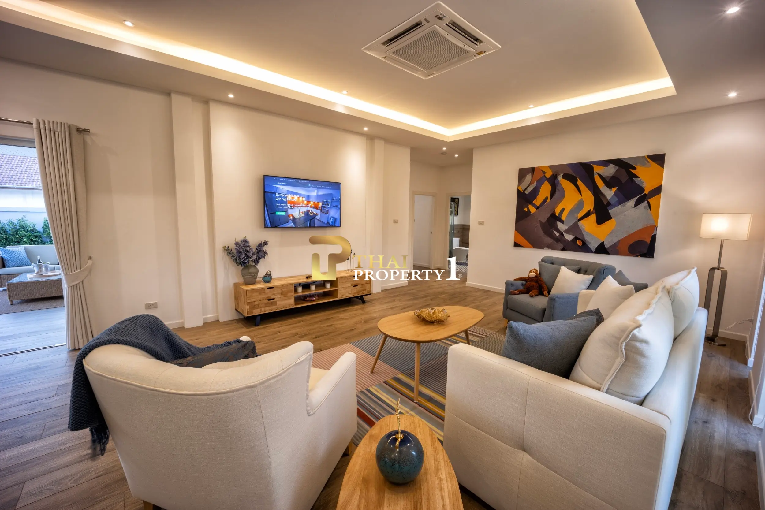 Mali Bua - Spacious Single-Story Villa with Private Pool in Quiet Hua Hin Neighborhood
