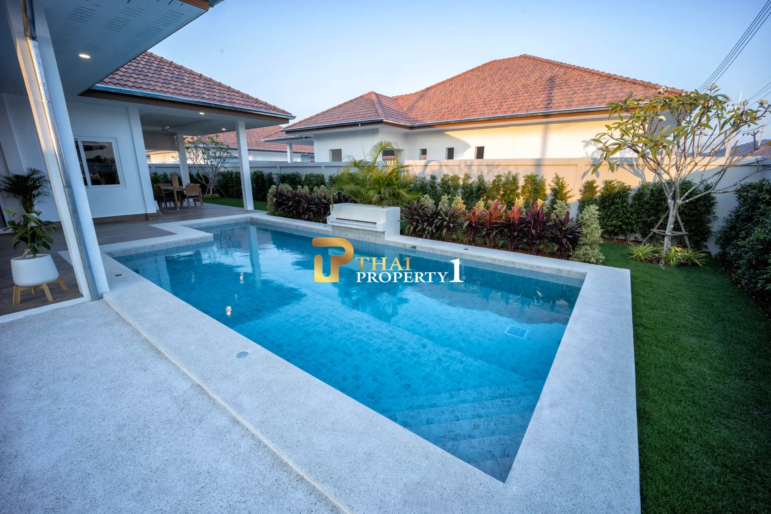 Mali Bua - Spacious Single-Story Villa with Private Pool in Quiet Hua Hin Neighborhood