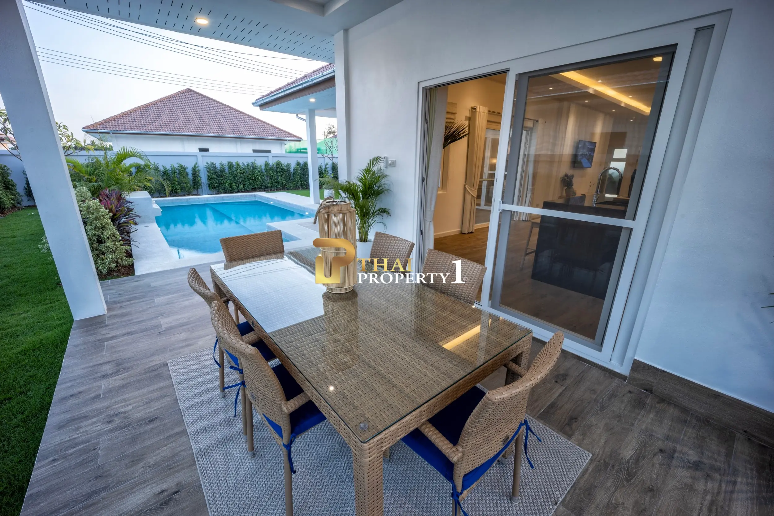 Mali Bua - Spacious Single-Story Villa with Private Pool in Quiet Hua Hin Neighborhood