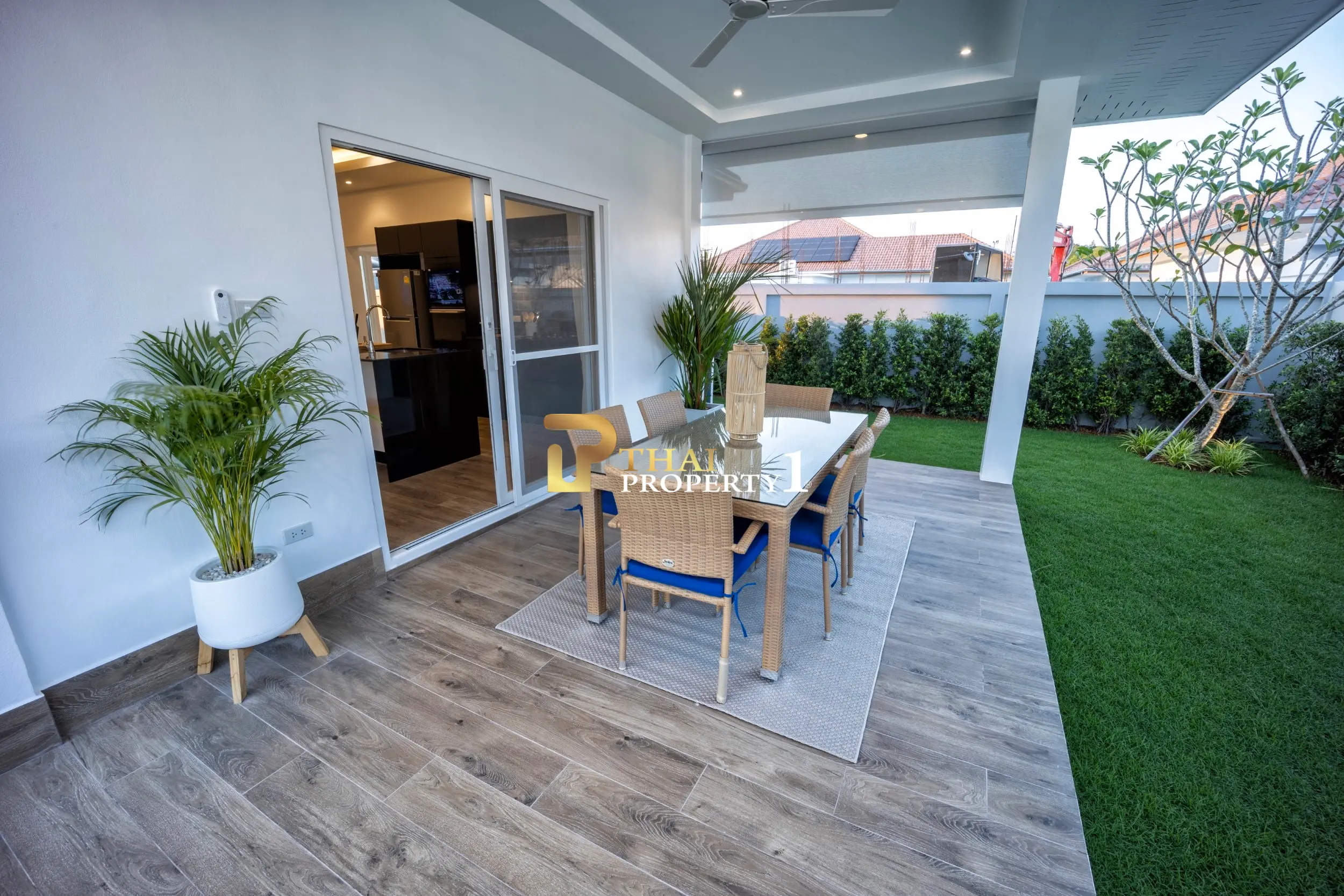 Mali Bua - Spacious Single-Story Villa with Private Pool in Quiet Hua Hin Neighborhood