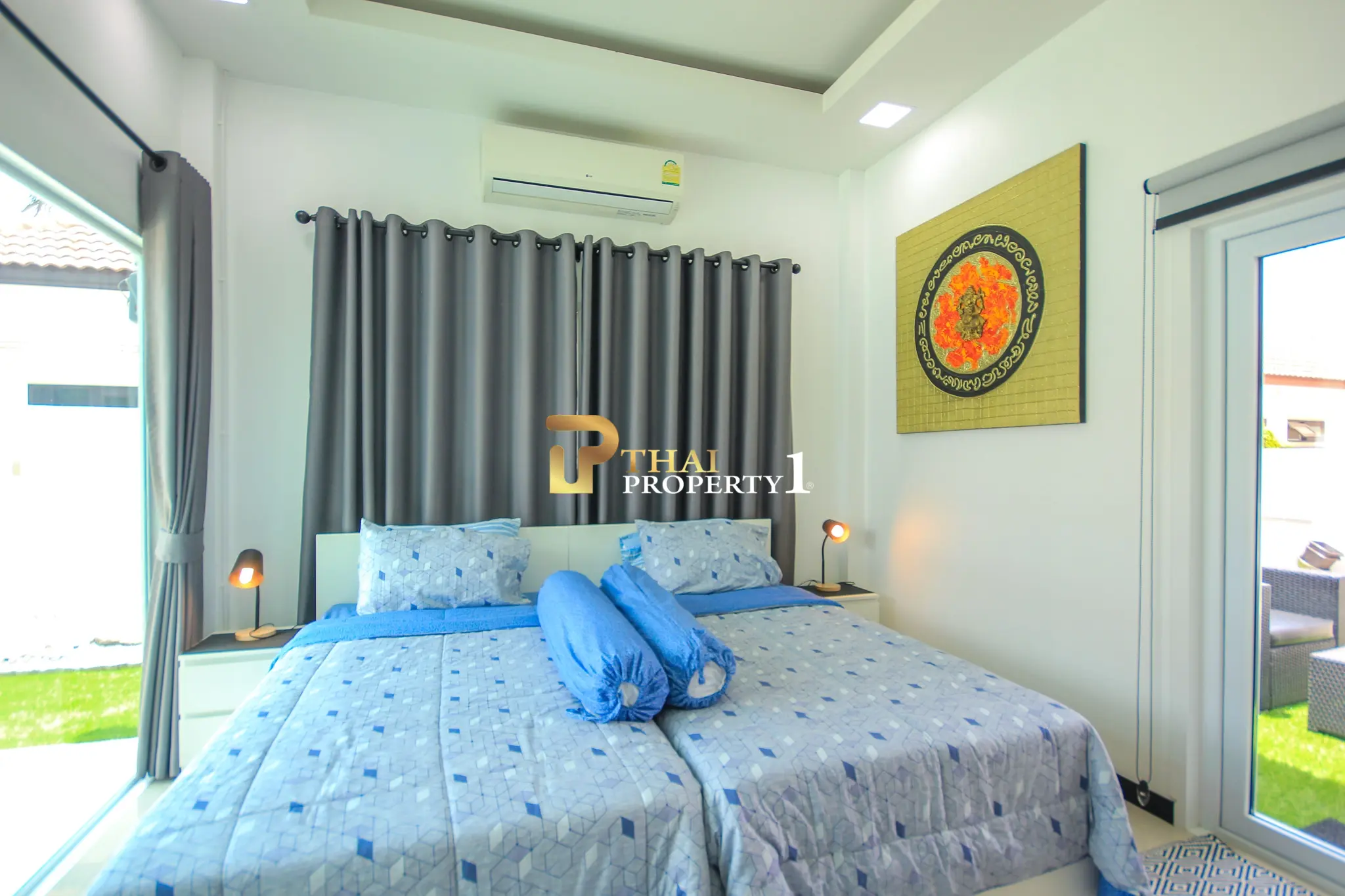 Relaxed Single-Story Villa with Private Pool and Modern Touches At Orchid Paradise Homes