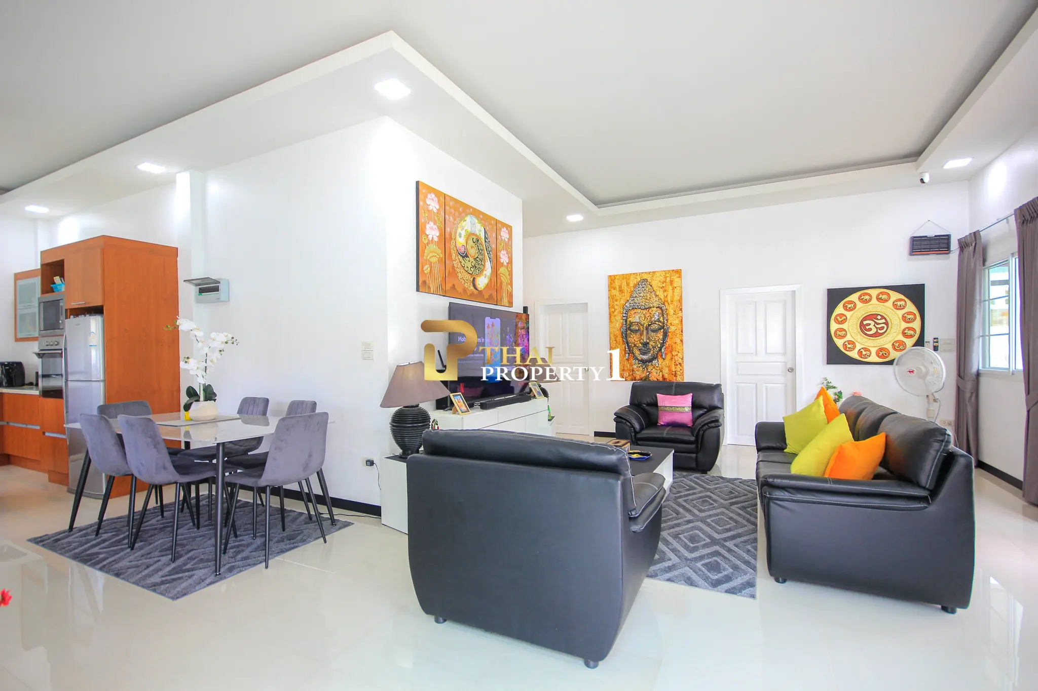 Relaxed Single-Story Villa with Private Pool and Modern Touches At Orchid Paradise Homes