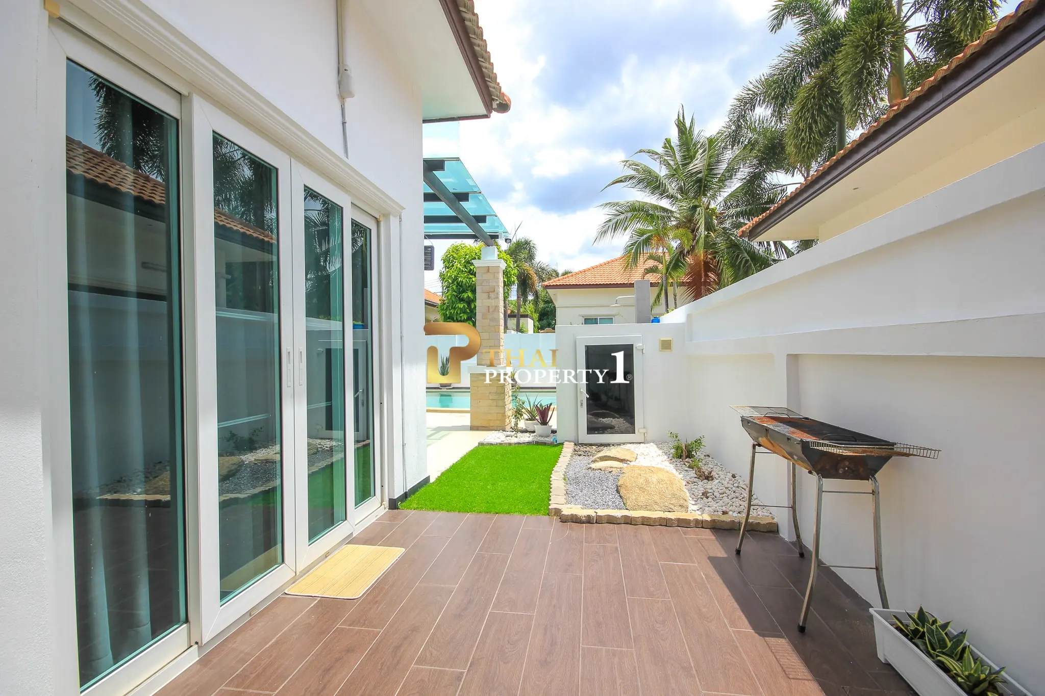 Relaxed Single-Story Villa with Private Pool and Modern Touches At Orchid Paradise Homes