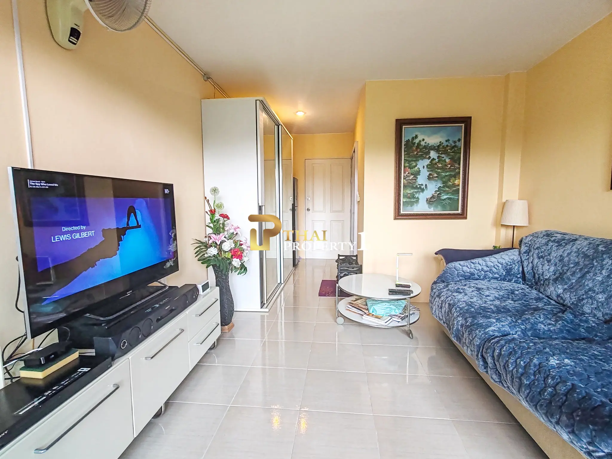 Cozy Studio Condo with Balcony At AD Condo Bang Sare, Sattahip