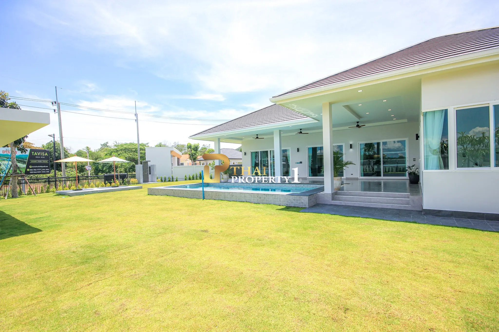 Spacious New Modern Villa with Private Pool in Hua Hin