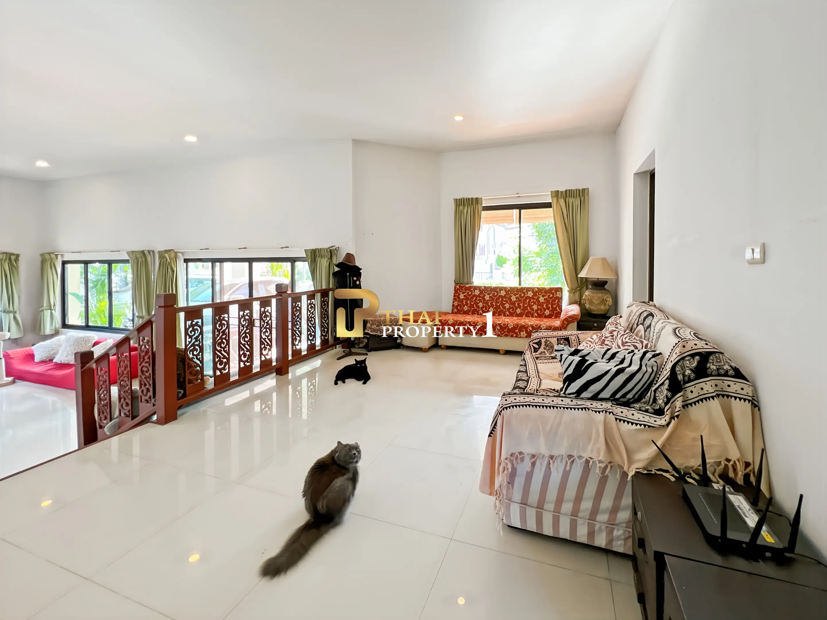 Comfortable Central 3-Bedroom Villa With Open Living Space In Hua Hin Horizon 