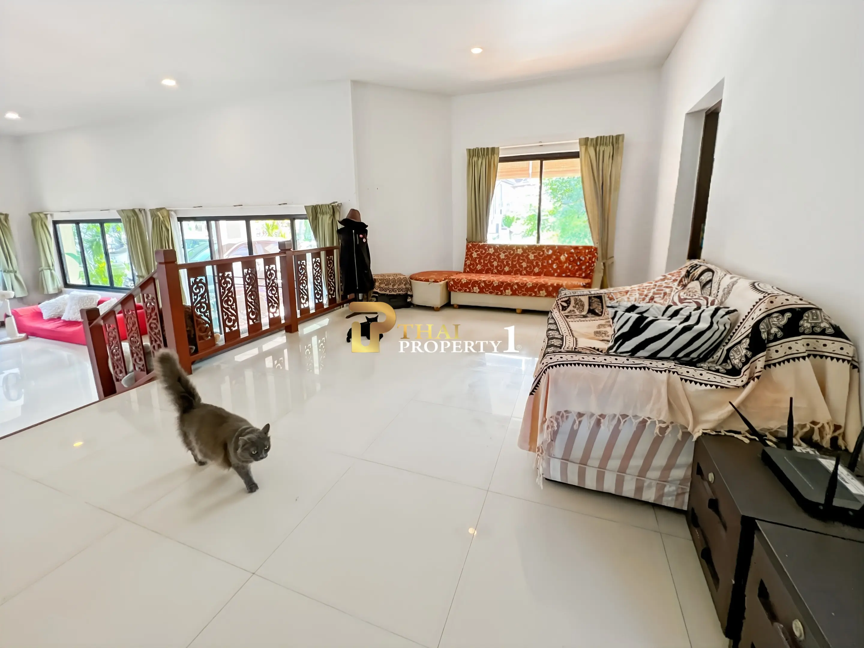 Comfortable Central 3-Bedroom Villa With Open Living Space In Hua Hin Horizon 