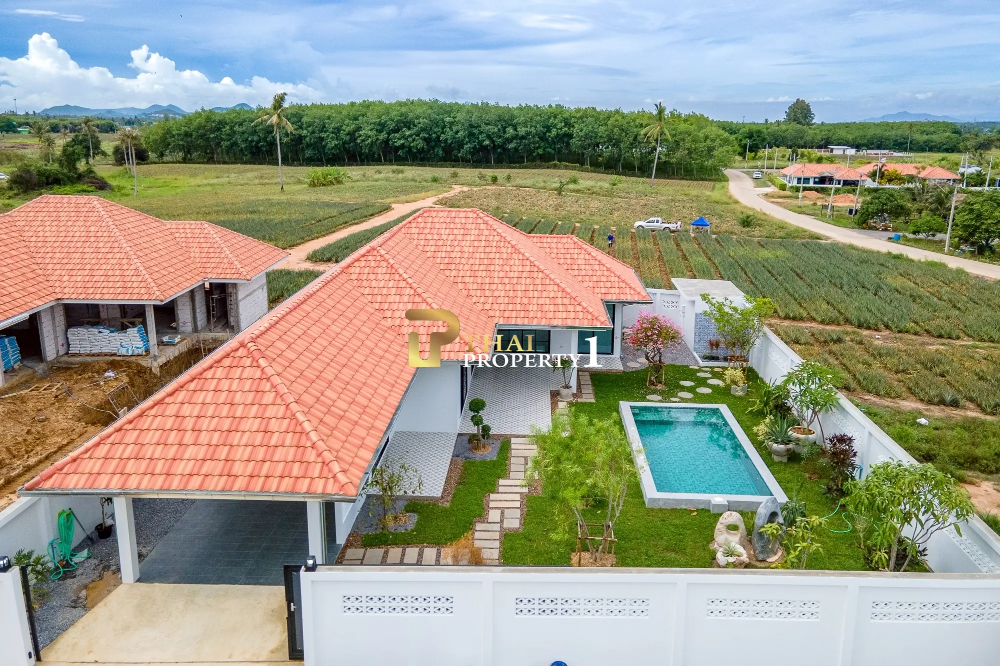 3 Bedroom 2 Bathroom Pool Villa For Sale Khao Tao
